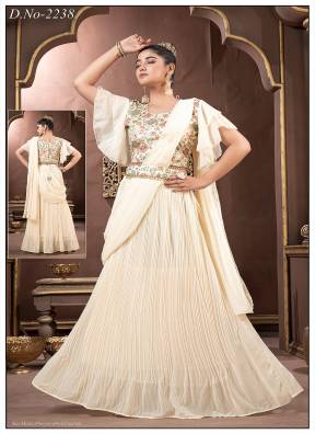 Saree Style Lehenga for Festive Occasions | Ajmera Fashion Manufacturers, Suppliers in Surat